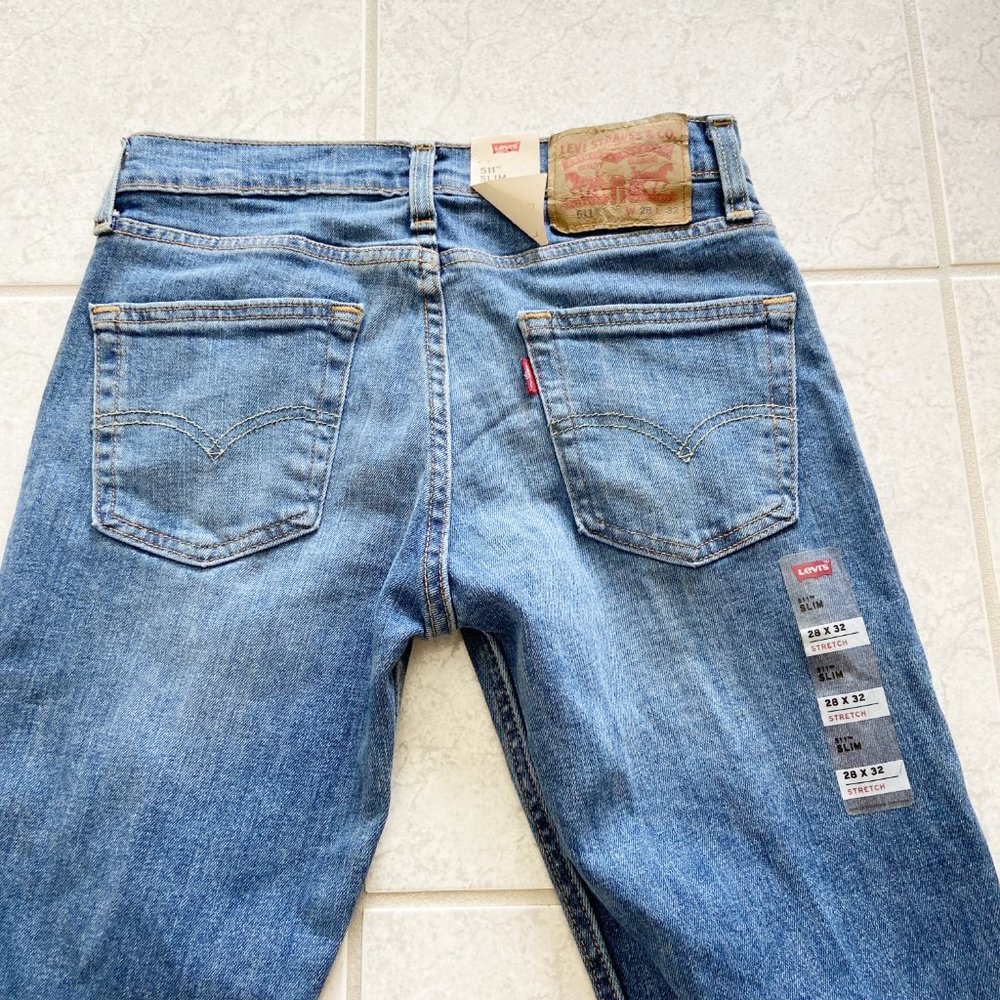 NEW Levi's Men's 511 Slim Jeans - Picture 7 of 8